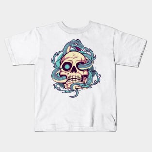 Skull Snake Kids T-Shirt